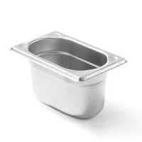 Сталева ємність GN 1/9, висота кухонної лінії 100 мм - Hendi 806739