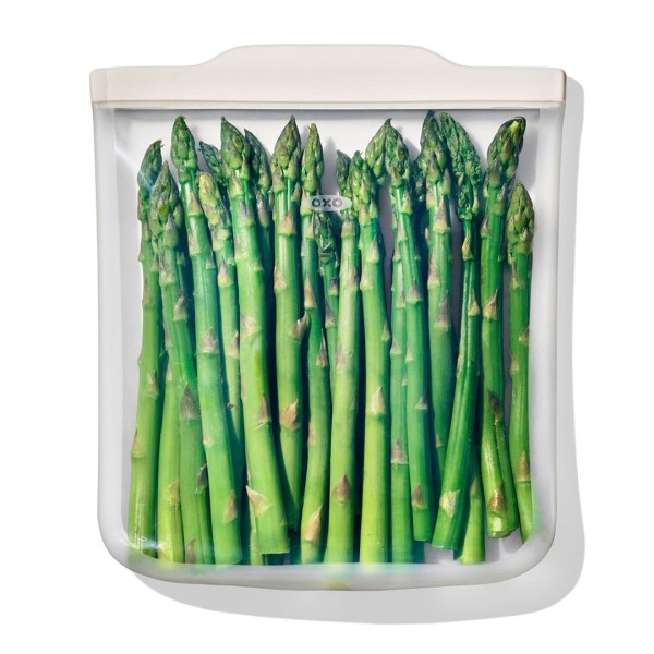 Силіконовий контейнер OXO L 64oz, вівсянка, гарні ручки