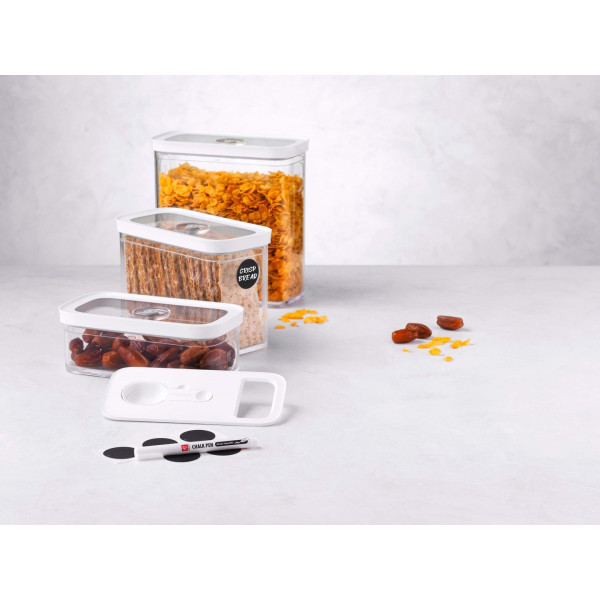Zestaw pojemników na żywność Zwilling FRESH & SAVE CUBE (rozmiar M, szary)