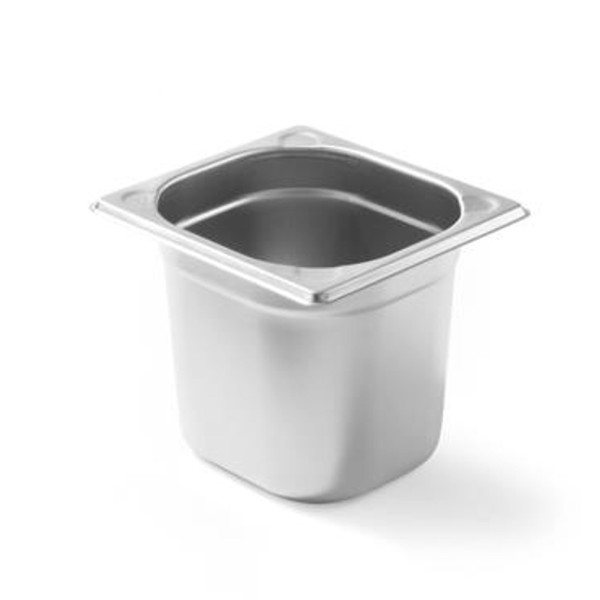 Pojemnik na żywność Hendi 806630 (gn 1/6, wys. 100 mm, stalowy)