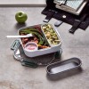 Квадратний ланч-бокс BB-Lunch, морської зелені