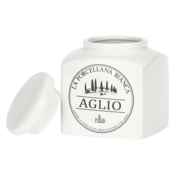 LA PORCELLANA BIANCA CONSERVA Контейнер для часнику 500 мл