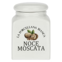 Pojemnik na gałkę muszkatołową La Porcellana Bianca CONSERVA (175 ml)