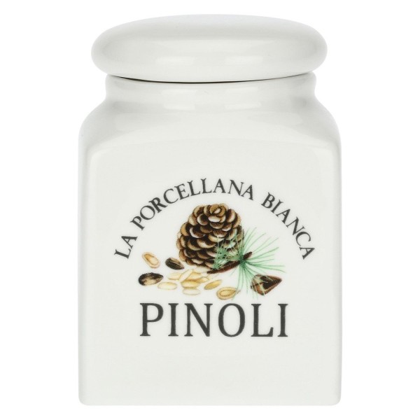 Pojemnik na orzechy piniowe La Porcellana Bianca CONSERVA (175 ml)