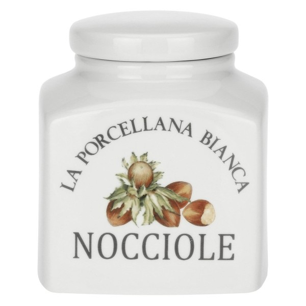 Pojemnik na orzechy laskowe La Porcellana Bianca CONSERVA (500 ml)