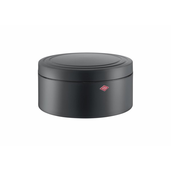 Кругла хлібниця Classic Line з графітовим матовим покриттям