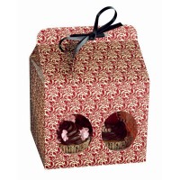 Opakowanie prezentowe na muffinki Kaiser Flora (na 4 sztuki)