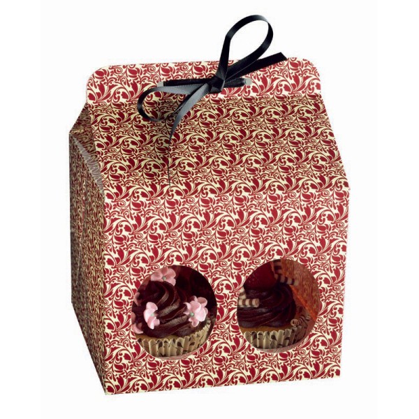 Opakowanie prezentowe na muffinki Kaiser Flora (na 4 sztuki)