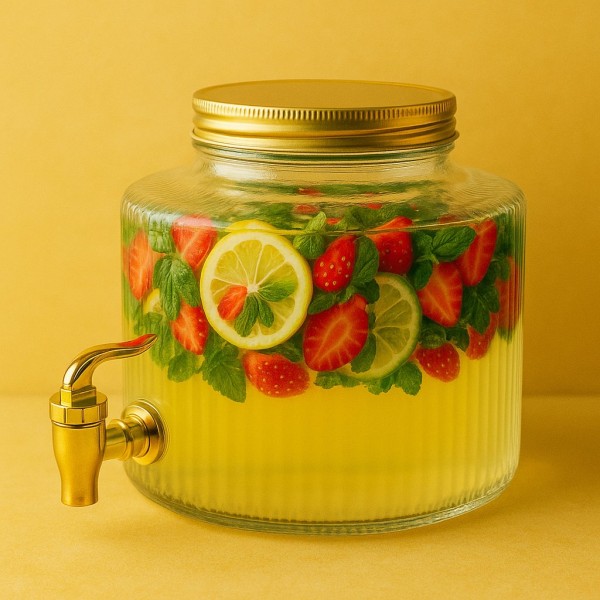 Słój z kranikiem Allesken MODERN KITCHEN (2 l)