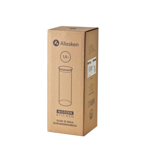 Банка СУЧАСНА КУХНЯ 1 л 9x8,5x23 см