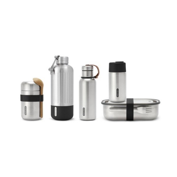 Termos obiadowy BLACK+BLUM BB-Termos (stalowy, czarny)