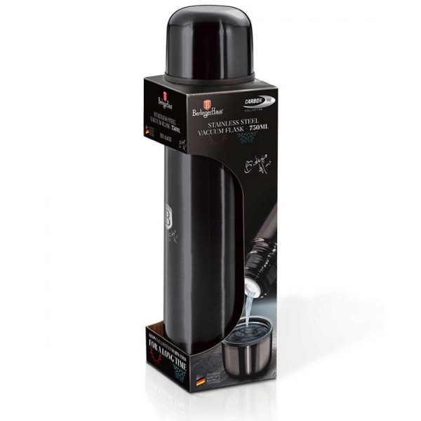 СТАЛЕВИЙ ТЕРМОС 0,5 Л BERLINGER HAUS METALLIC LINE CARBON PRO BH-6402