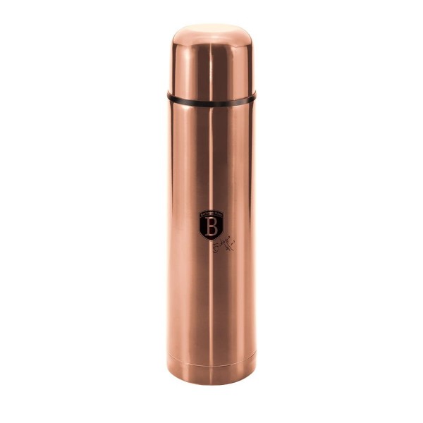 СТАЛЕВИЙ ТЕРМОС 1.0 Л BERLINGER HAUS METALLIC LINE ROSEGOLD BH-7605