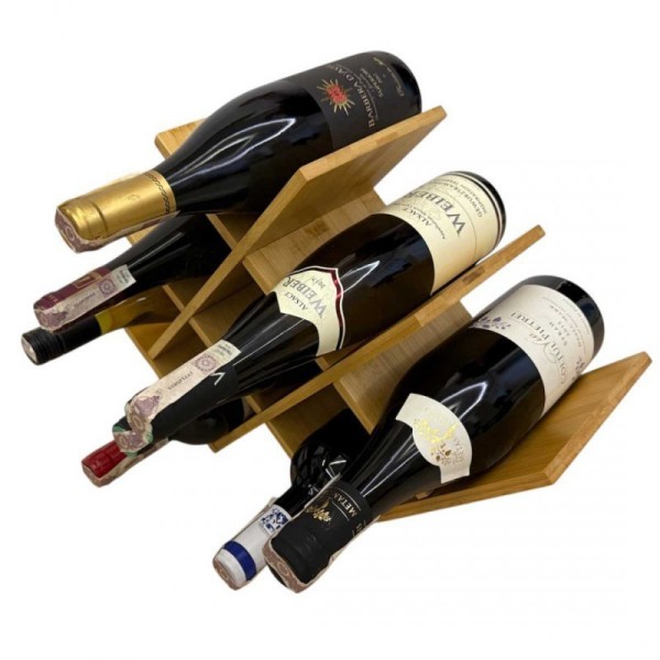 БАМБУКОВА ВИННА ПІЛКА НА 8 ПЛЯШОК 3804