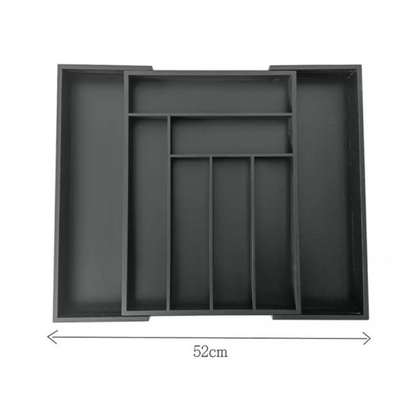 Wkład bambusowy do szuflady Kinghoff KH-1747 (czarny)