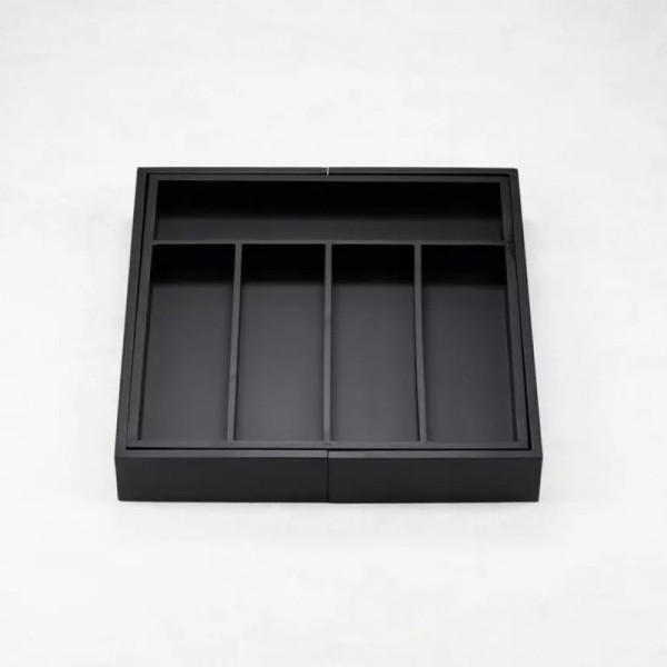 Wkład bambusowy do szuflady Kinghoff KH-1745 (czarny)