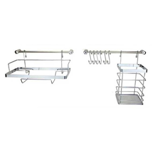 Кухонний рейндж METLEX MX-4540, 10 шт., сріблястий