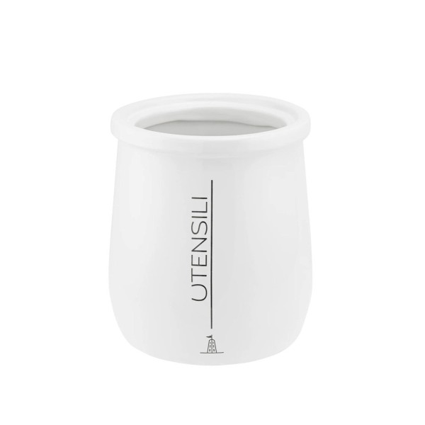 Stojak na przybory kuchenne La Porcellana Bianca GLI ONESTI (ceramiczny)