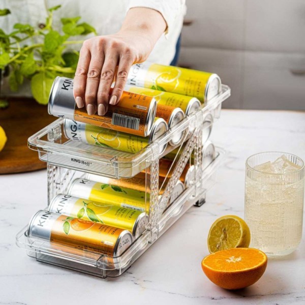 Regulowany organizer grawitacyjny na puszki Kinghoff KH-1944 (regulowany)