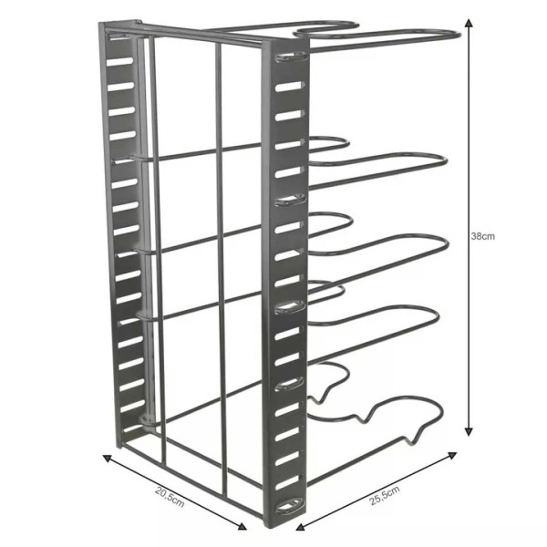 Stojak na patelnie Kinghoff KH-1639 (na 3 patelnie)