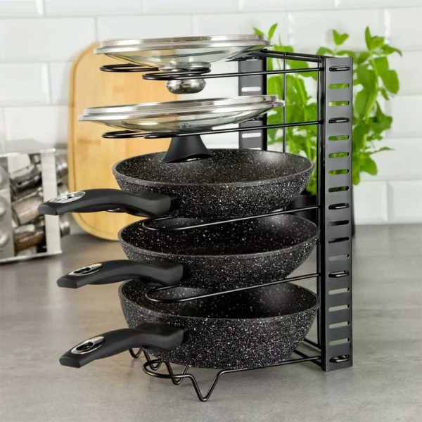 Stojak na patelnie Kinghoff KH-1639 (na 3 patelnie)