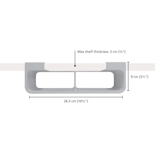 Органайзер JJ-CupboardSt для фольги та продуктових пакетів