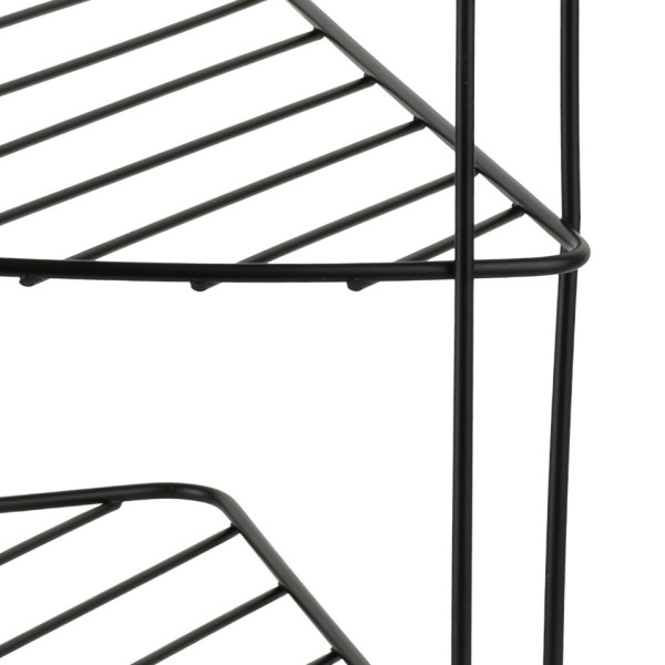 Półka narożna do przechowywania Allesken MODERN KITCHEN (metal, 22,5×22,5×21,5 cm)