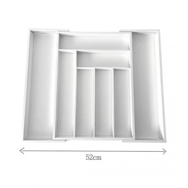 Wkład bambusowy do szuflady Kinghoff KH-1748 (biały)