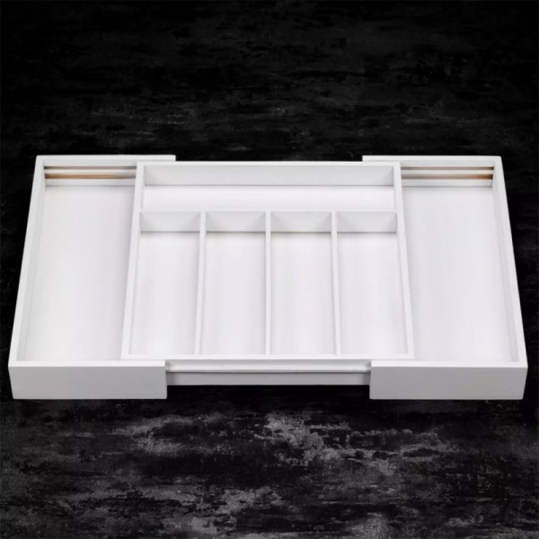 Wkład bambusowy do szuflady Kinghoff KH-1746 (biały)