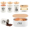 Хлібниця з набором контейнерів та маслянкою E-6080