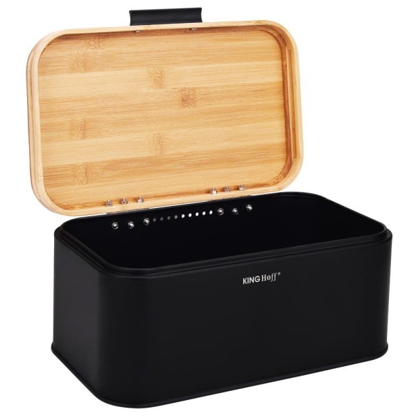 Chlebak Kinghoff KH-1735 (pokrywa bambusowa)