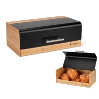 БАМБУКОВА ХЛІБНИЦЯ E-6067 ЧОРНИЙ