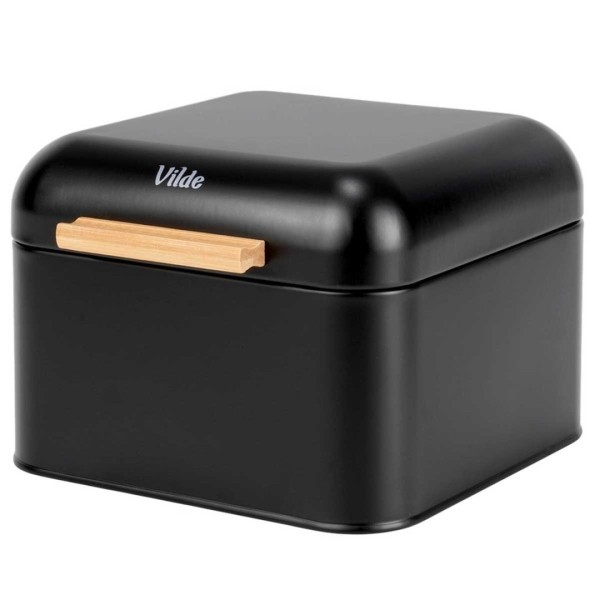 Chlebak VILDE 229307 (stalowy, czarny)