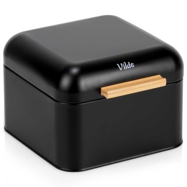 Chlebak VILDE 229307 (stalowy, czarny)