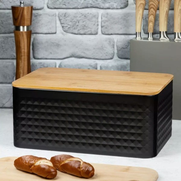 Chlebak Kinghoff KH-1713 (stalowy z deską)