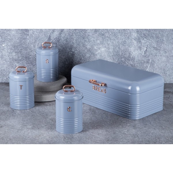 СТАЛЕВА ХЛІБНИЦЯ З 3 КОНТЕЙНЕРАМИ BERLINGER HAUS MOONLIGHT BH-6755