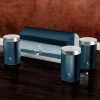 Хлібниця з набором контейнерів BERLINGER HAUS BH-6734 AQUAMARINE