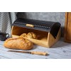 Chlebak drewniany Brunbeste BB-2773 (z pokrywą metalową)