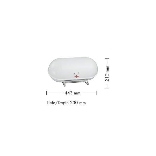 Chlebak Wesco Breadboy 443mm (biały mat)