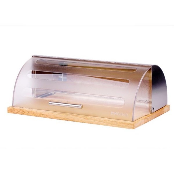Chlebak z deską Kinghoff KH-3210 (stal-akryl)