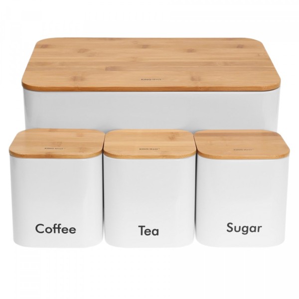 ХЛІБНИЦЯ В КОМПЛЕКТІ З 3 КОНТЕЙНЕРАМИ KiNGHOFF KH-1026