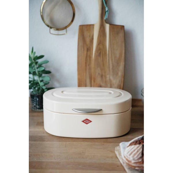 Одинарна матова біла хлібниця Elly 320 мм