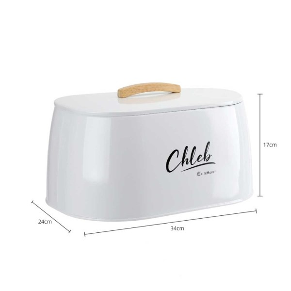 Chlebak na pieczywo ELITEHOFF E-6325 (biały)