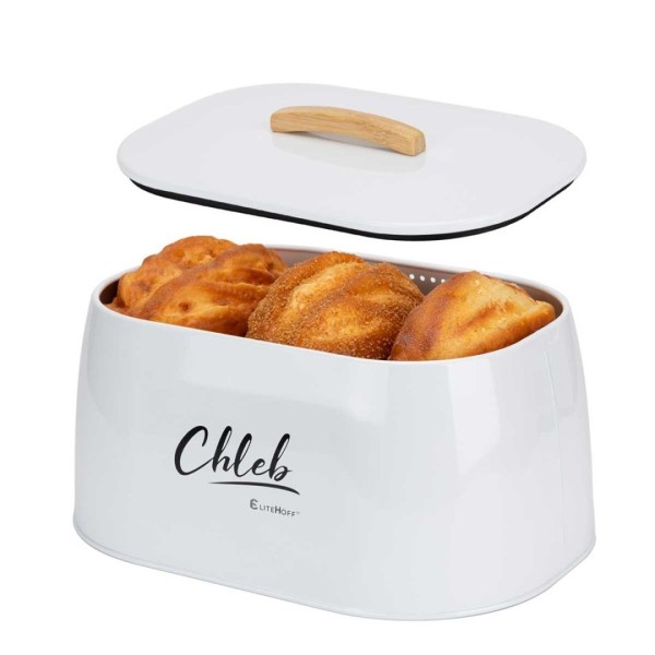 Chlebak na pieczywo ELITEHOFF E-6325 (biały)