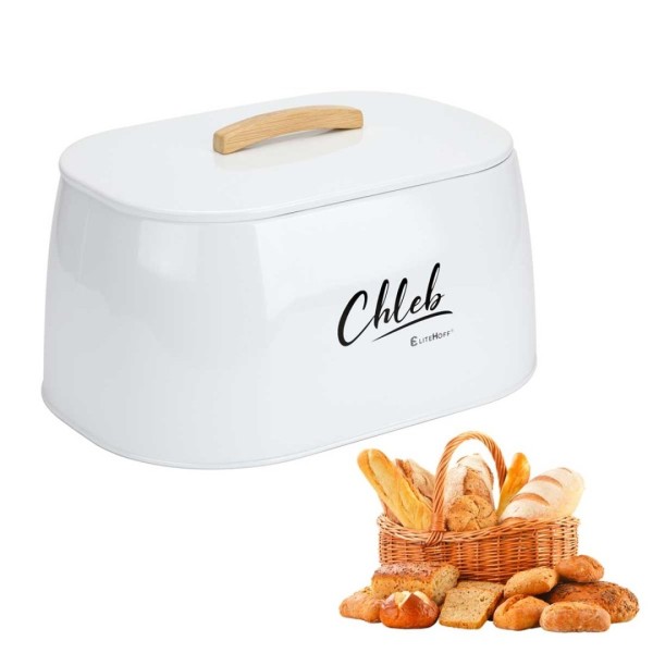 Chlebak na pieczywo ELITEHOFF E-6325 (biały)