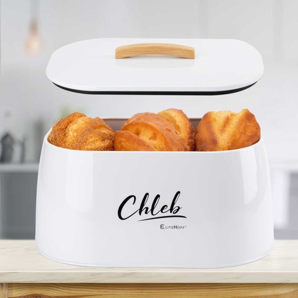 Chlebak na pieczywo ELITEHOFF E-6325 (biały)