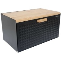 ДВОСТОРОННЯ ХЛІБНИЦЯ KLAUSBERG KB-7425 ЗІ СТАЛЕВО-ДЕРЕВ'ЯНОЮ СТІЛЬНИЦЕЮ