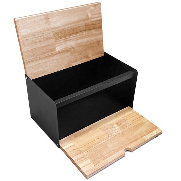 Chlebak Klausberg KB-7386 (stalowo-drewniany)