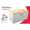 Chlebak Klausberg KB-7427 (stalowo-drewniany)