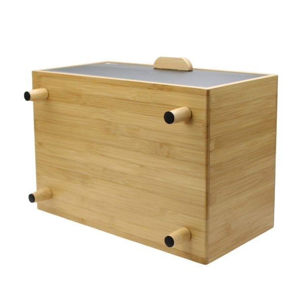 БАМБУКОВА ХЛІБНИЦЯ BRUNBESTE ХЛІБНИЦЯ BB-4252 ЧОРНИЙ